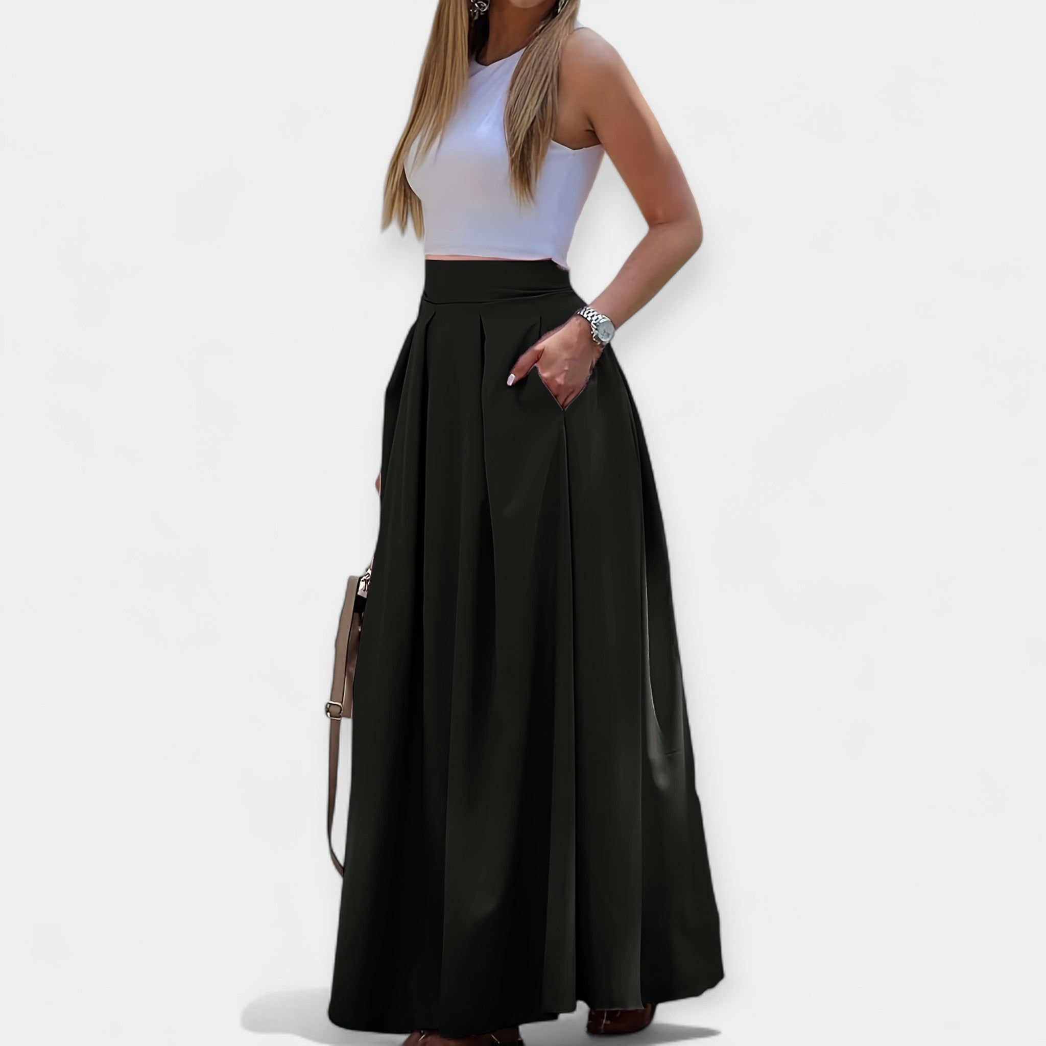 Margarita - Falda Midi Estilosa
