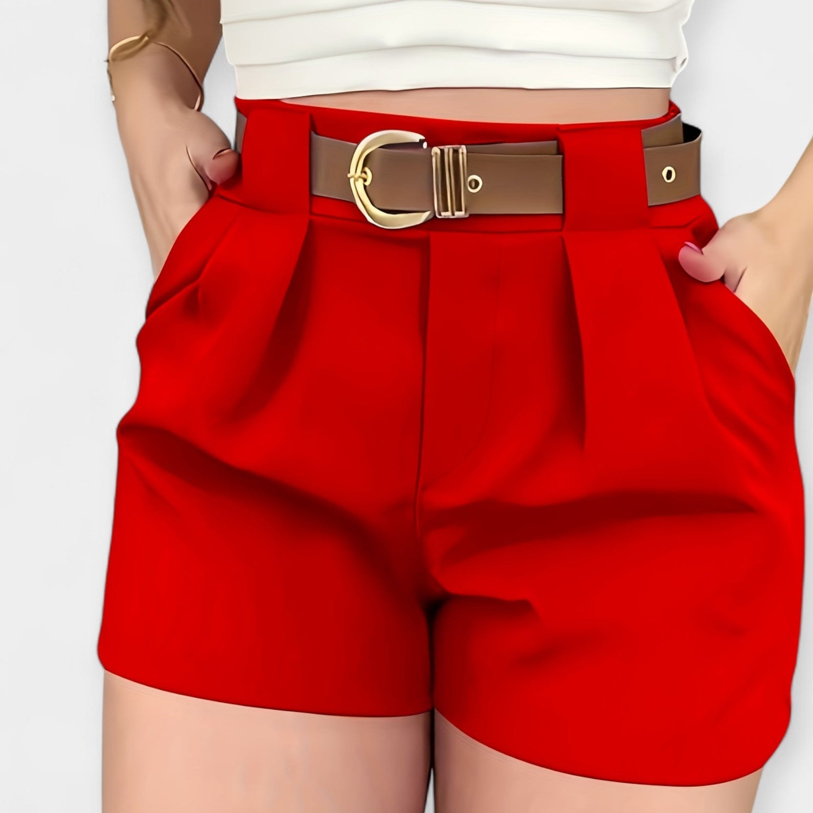 Mariana - Pantalones Cortos Elegantes