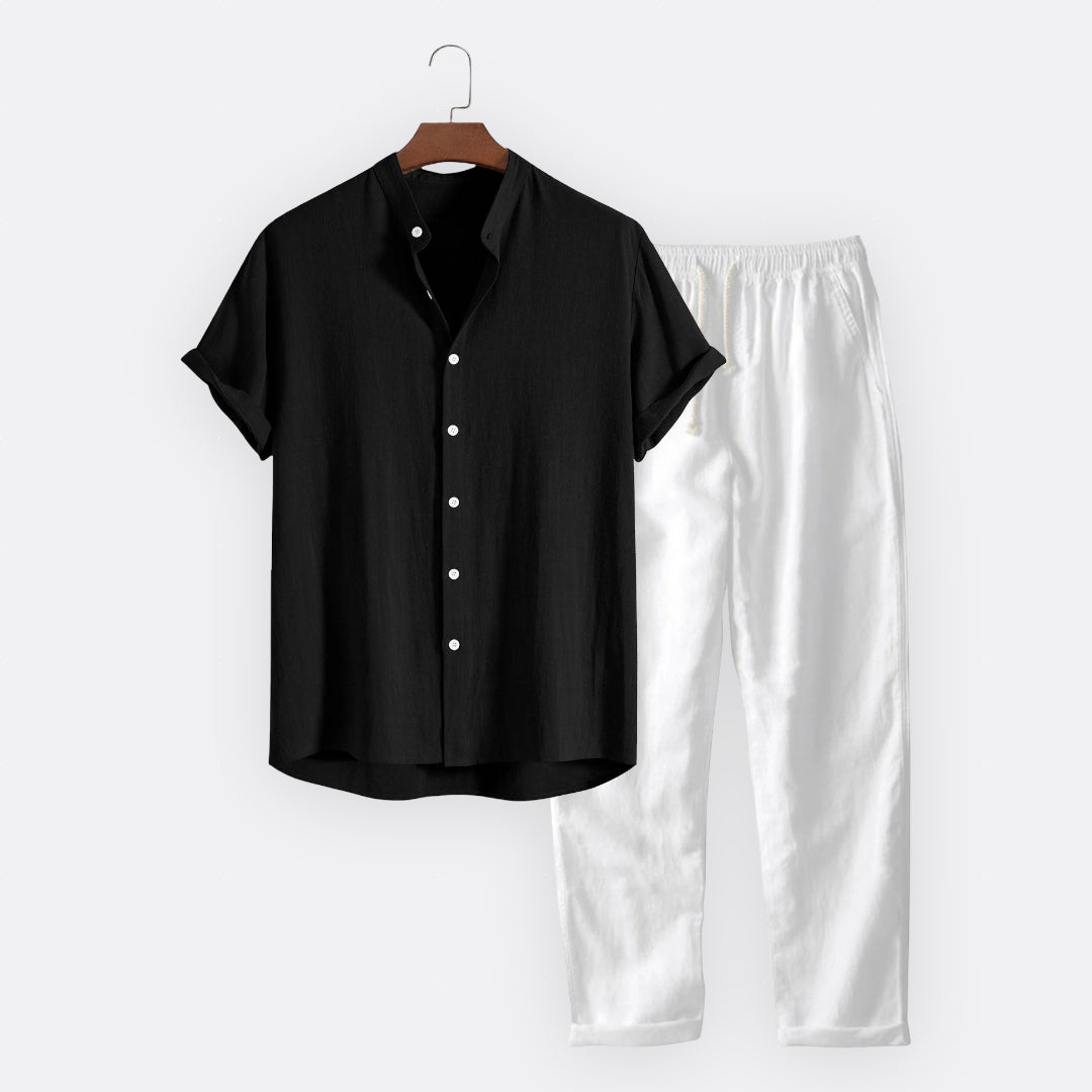 Tomasa - Conjunto Lino Elegante