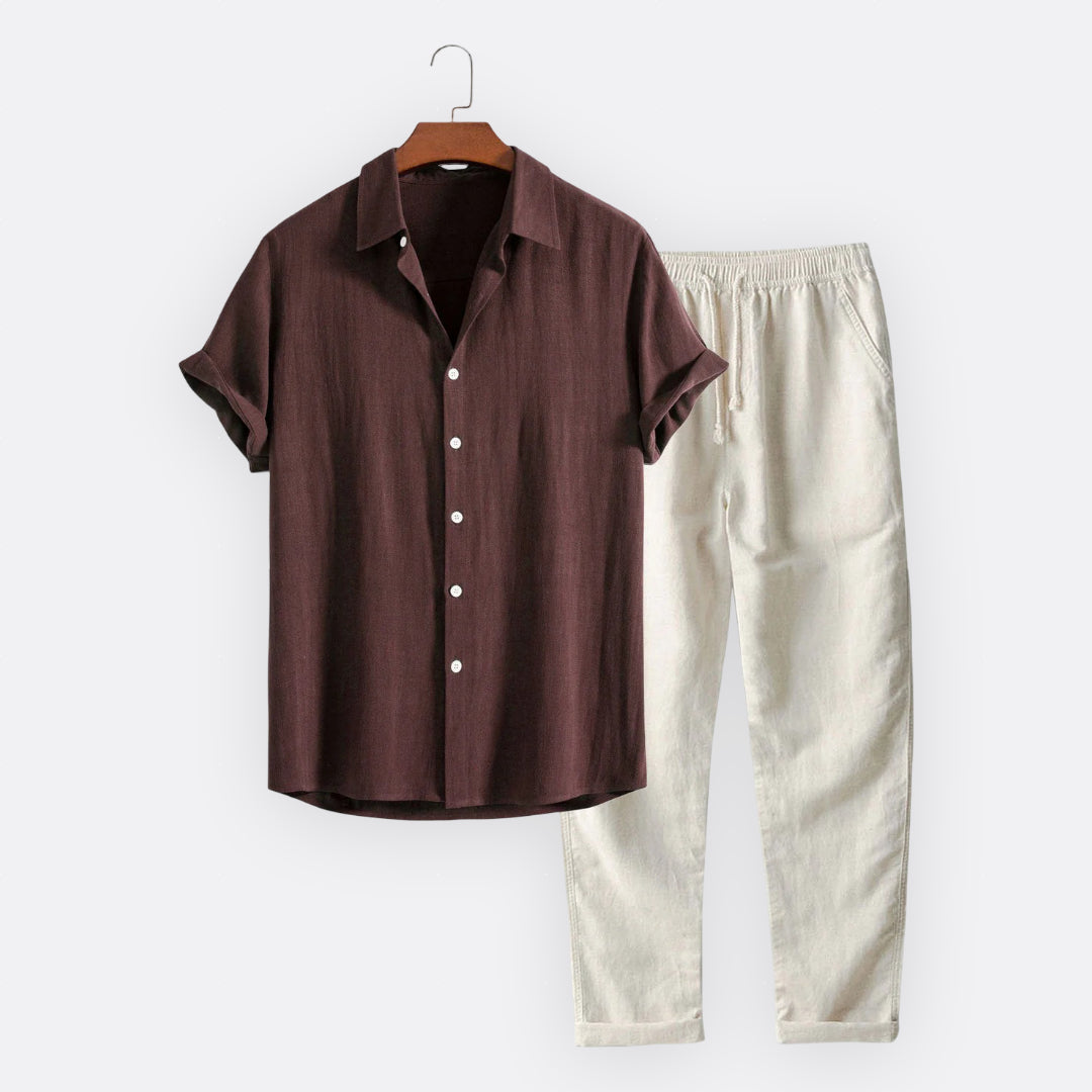 Tomasa - Conjunto Lino Elegante