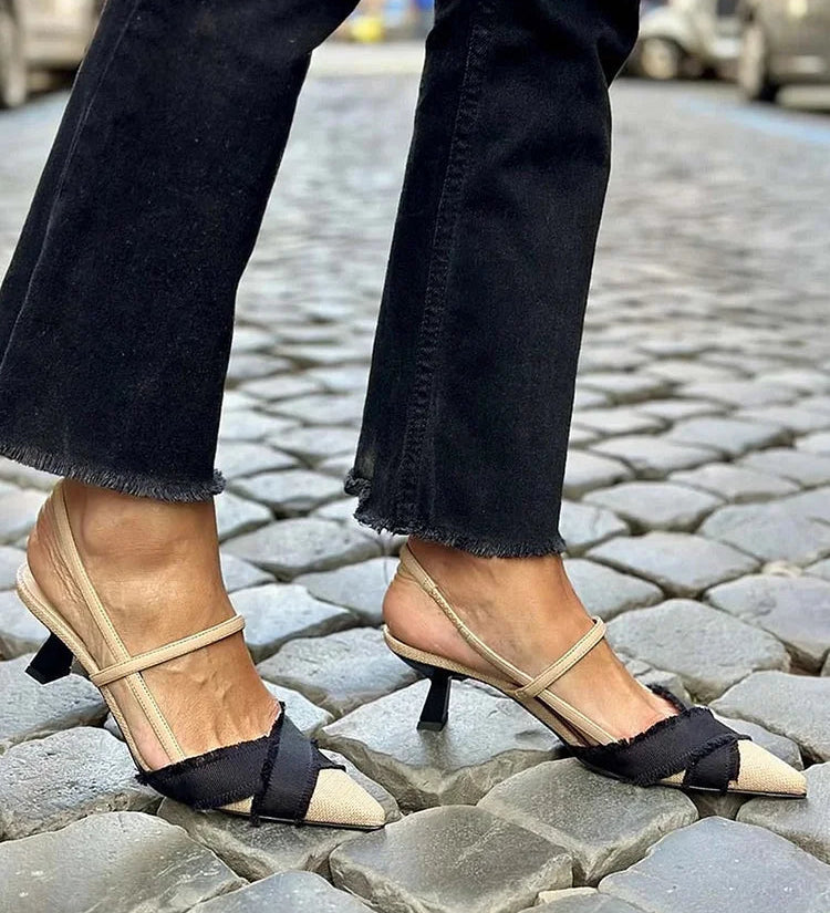Isabel - Zapatos slingback elegantes