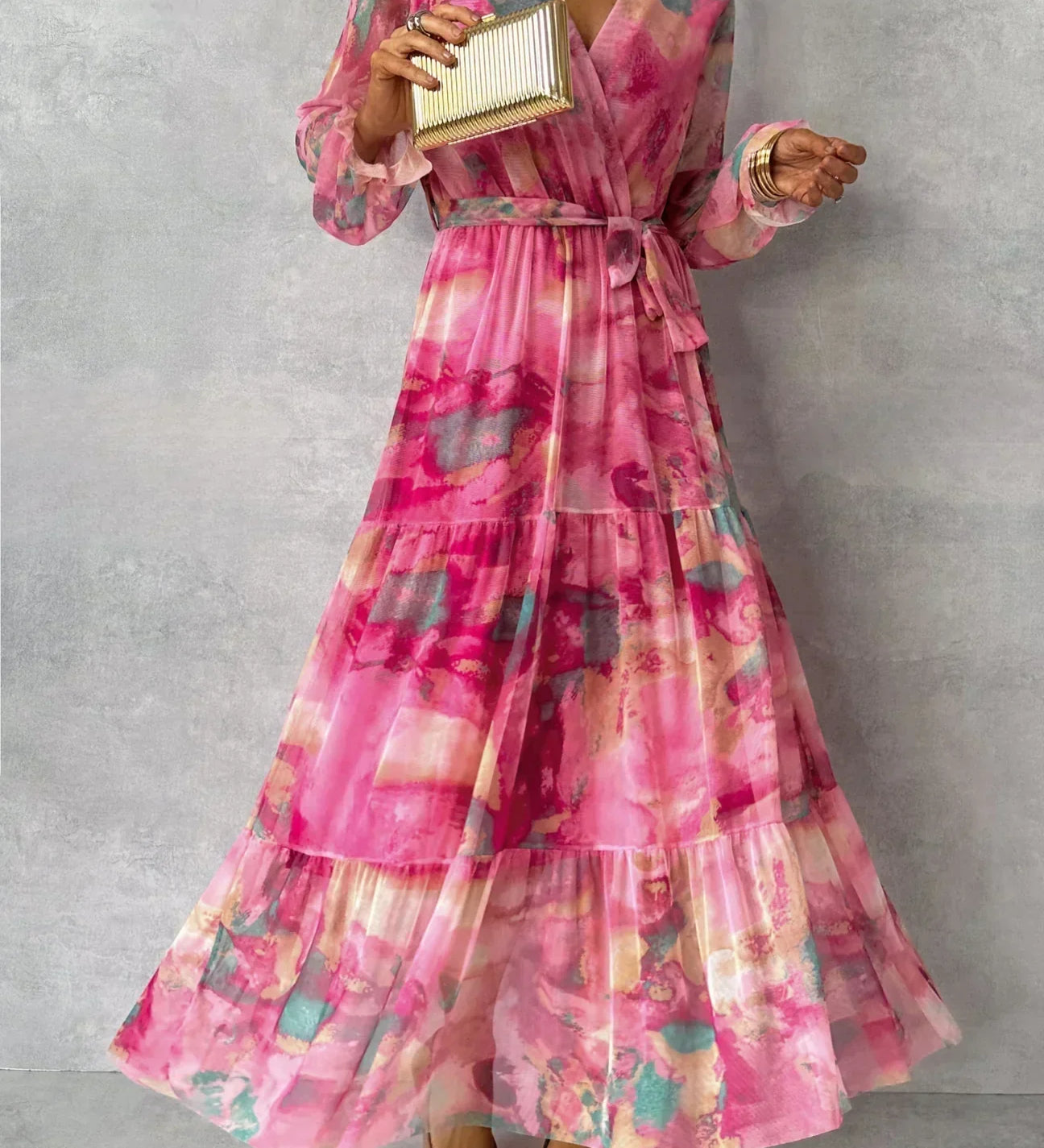 Luisa - Vestido Elegante Floral