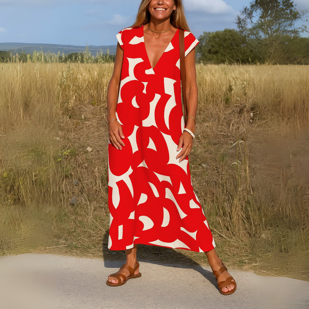 Magdalena - Vestido Fluido Elegante