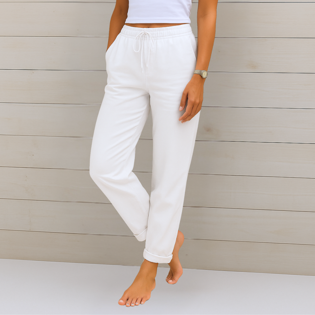 Sara - Pantalones Ligeros Elegantes