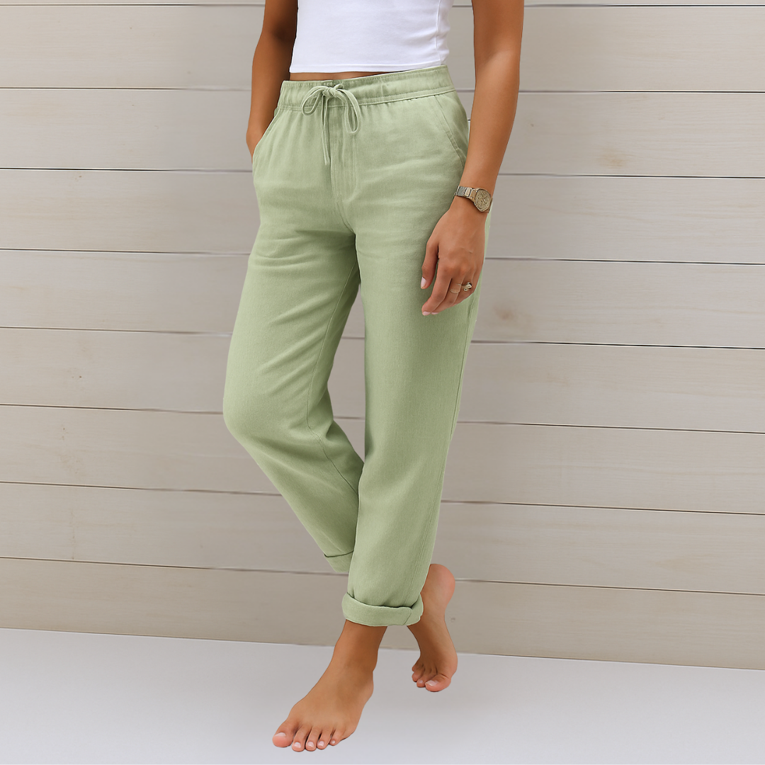 Sara - Pantalones Ligeros Elegantes