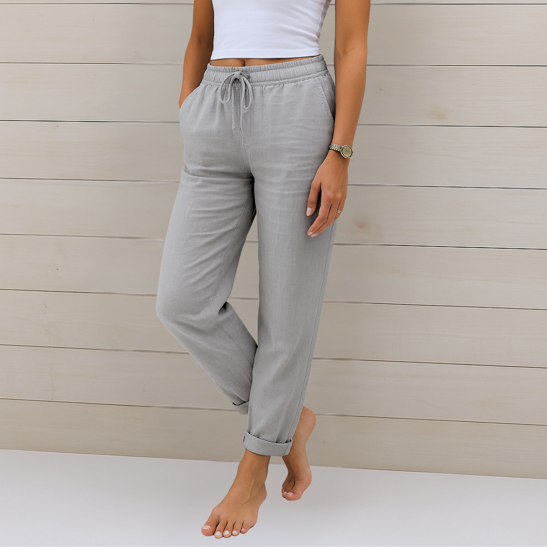 Sara - Pantalones Ligeros Elegantes