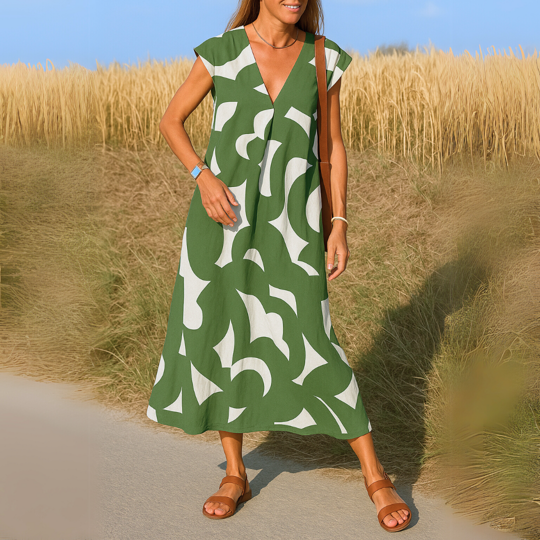 Magdalena - Vestido Fluido Elegante