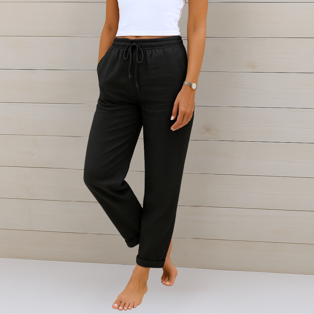 Sara - Pantalones Ligeros Elegantes