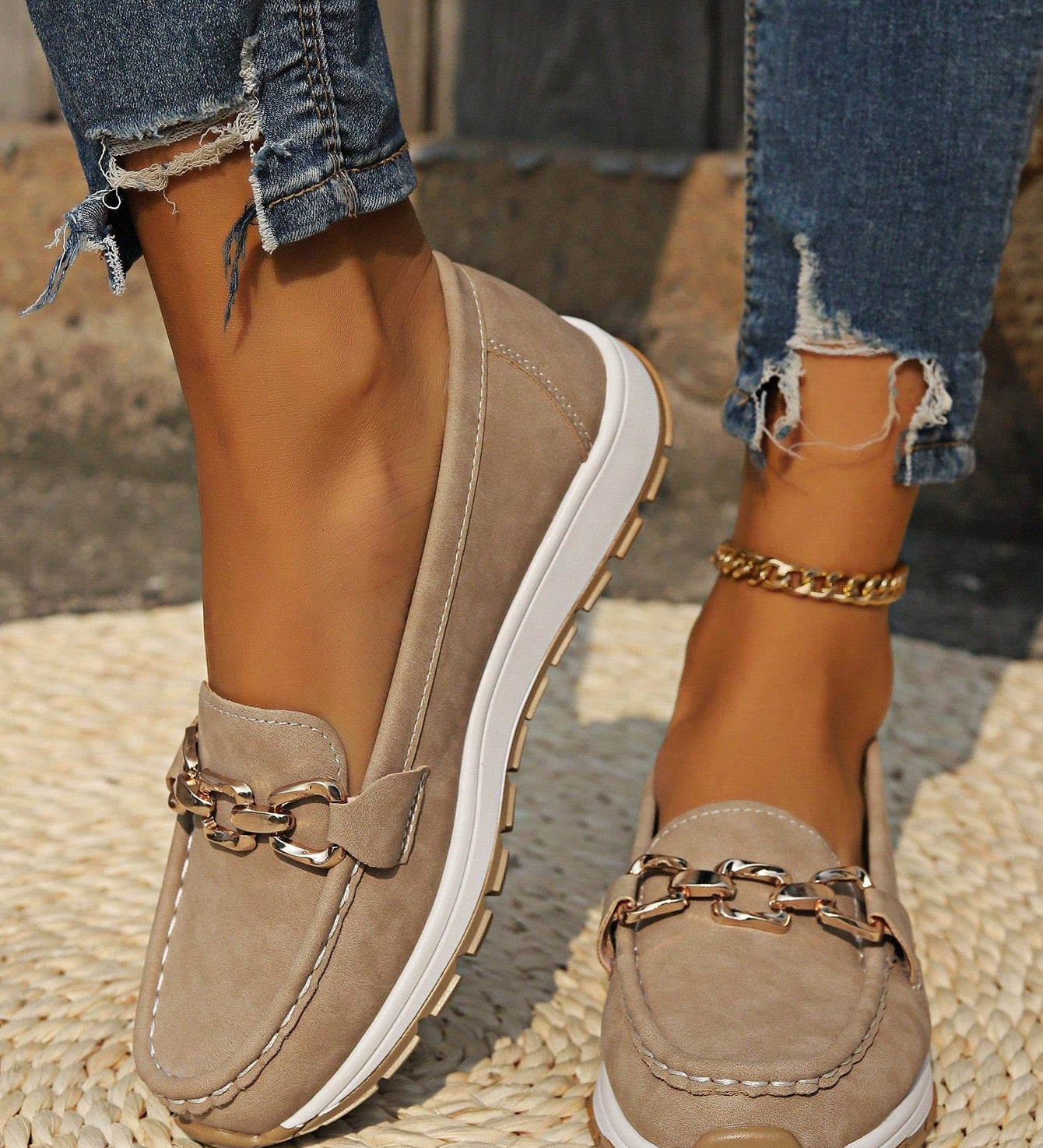 Clara - Zapatos planos con hebilla