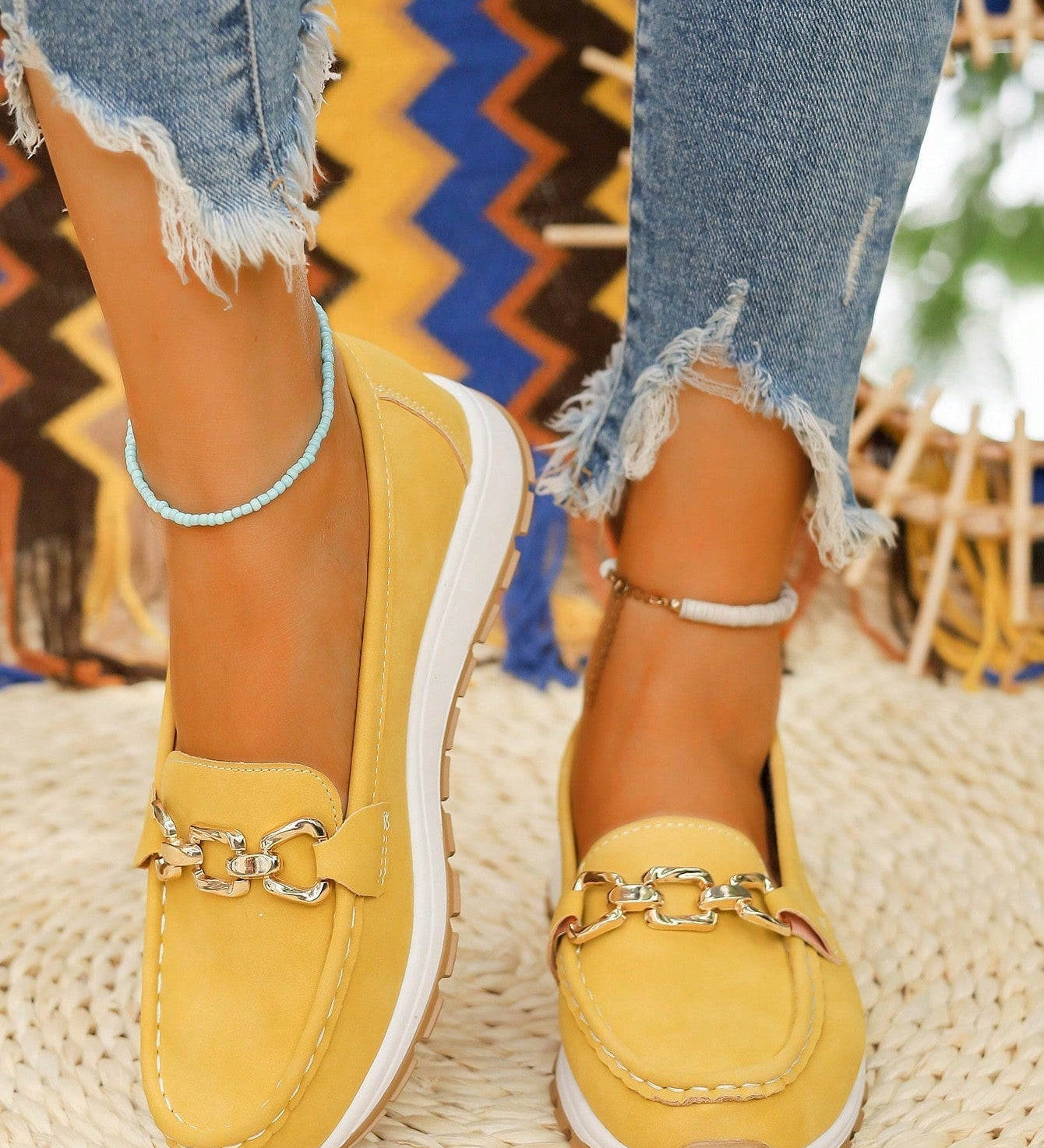 Clara - Zapatos planos con hebilla