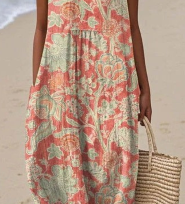 Elisa - Vestido Floral Vintage