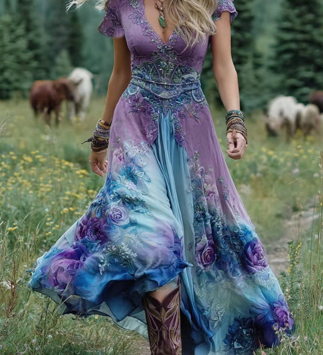 Serena - Vestido Maxi Elegante