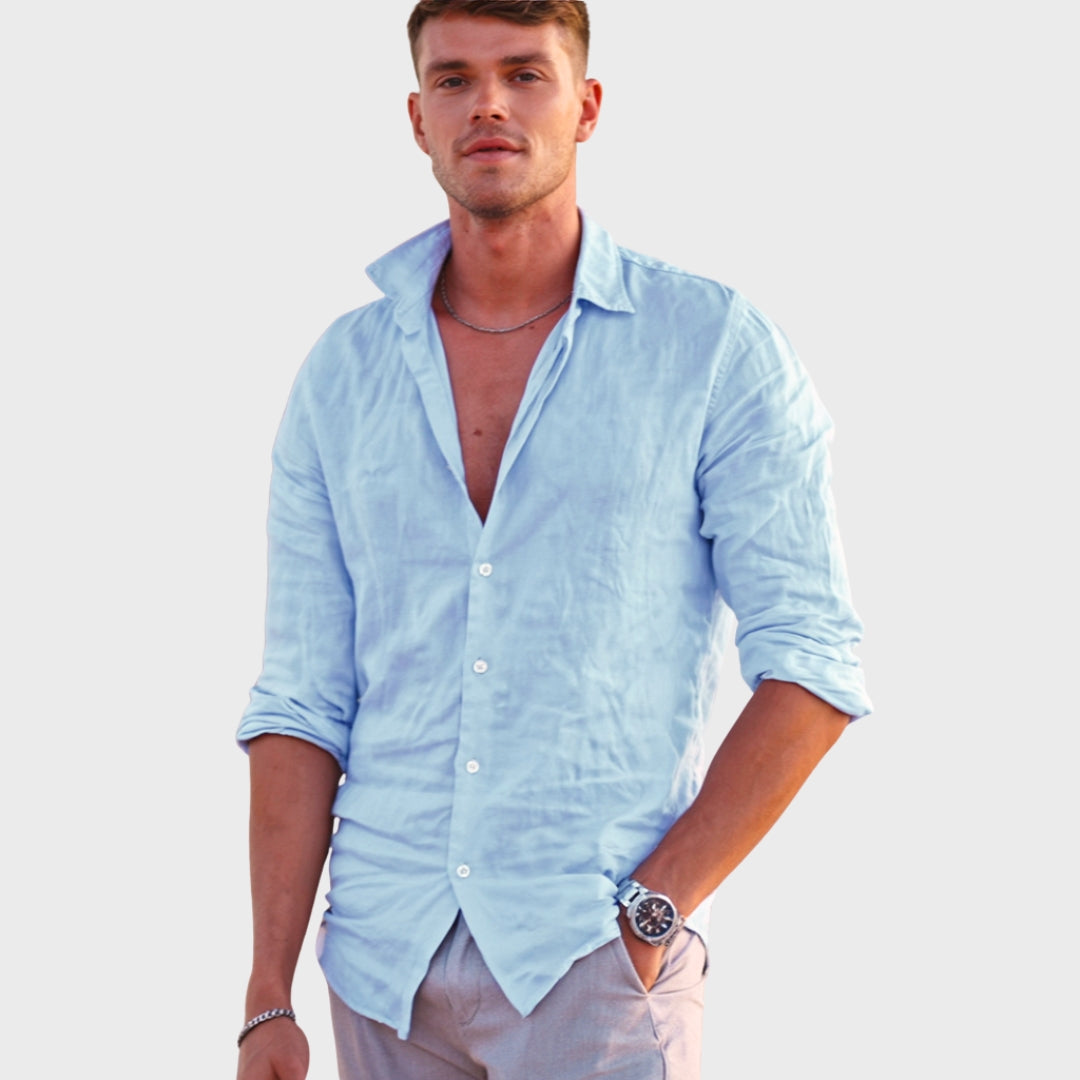 Leonor - Camisa Lino Casual