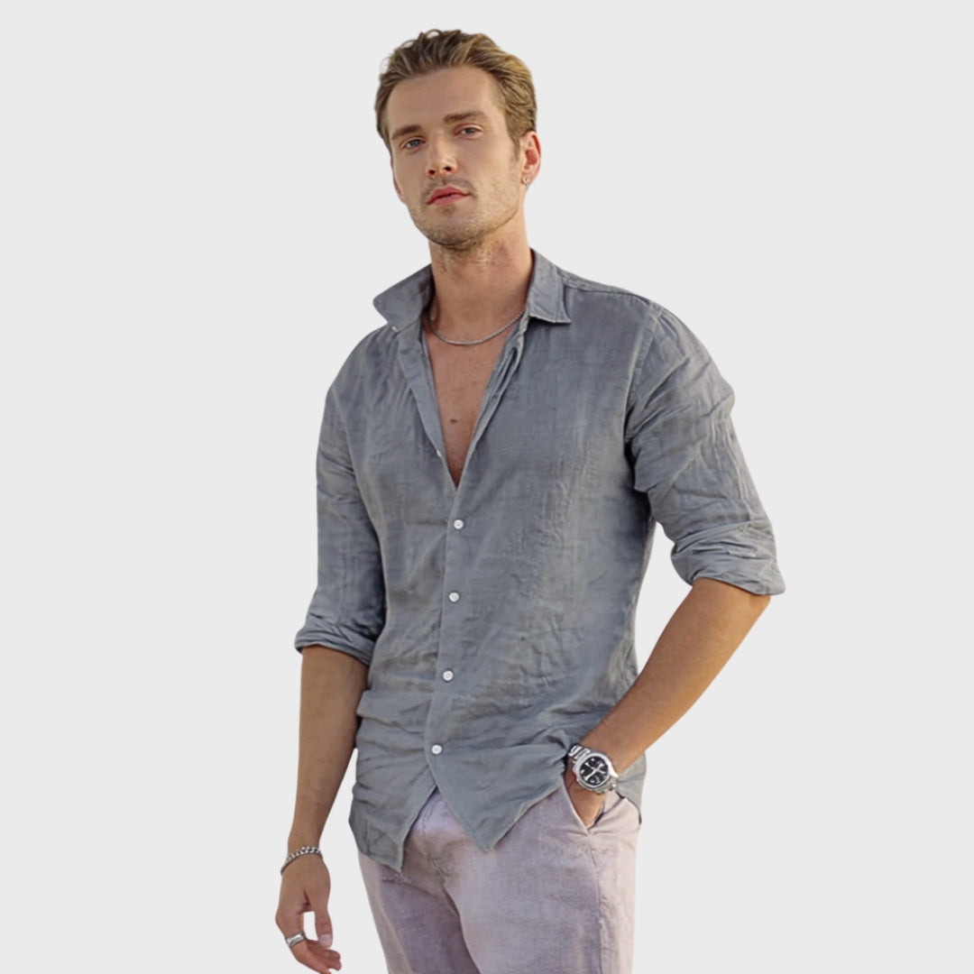 Leonor - Camisa Lino Casual