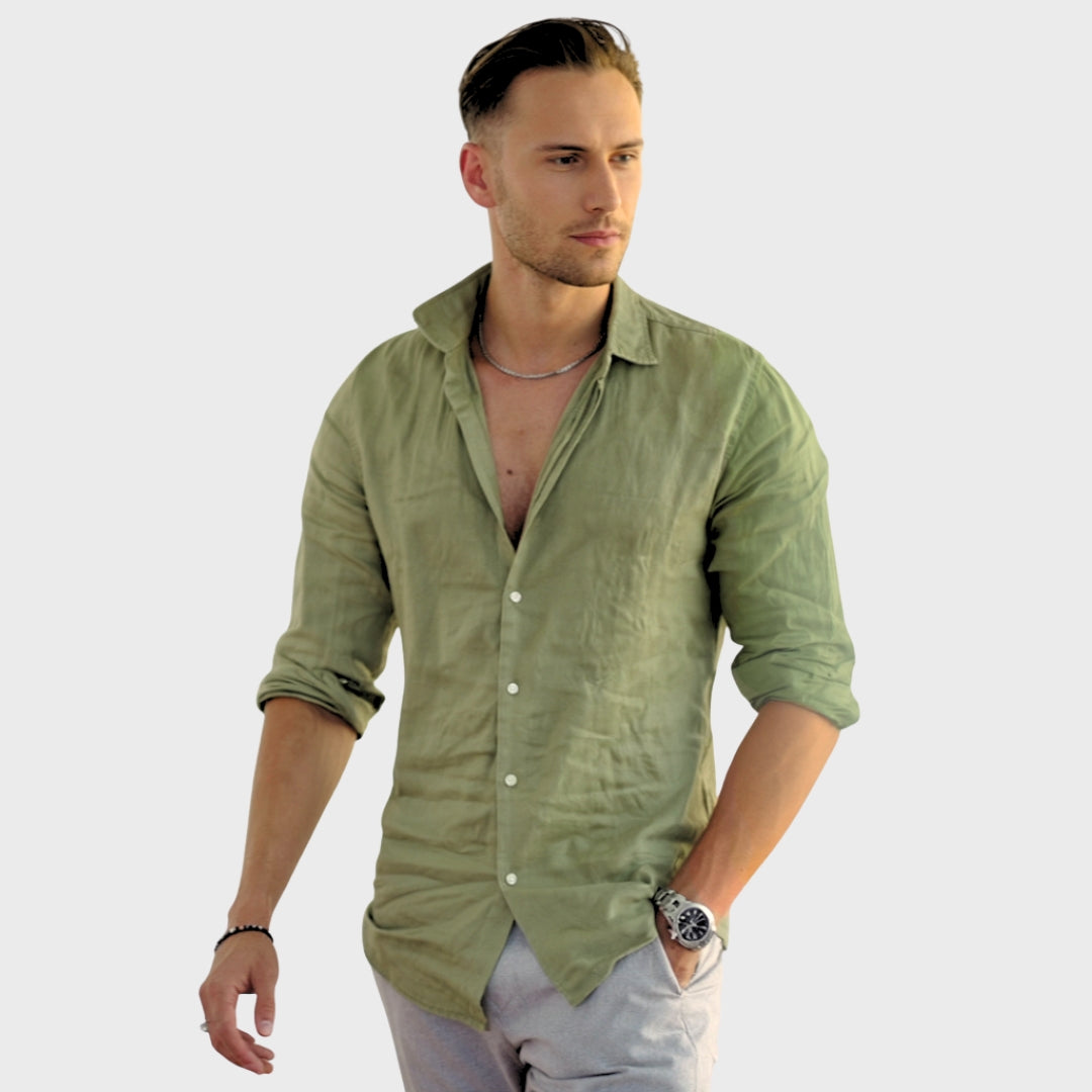 Leonor - Camisa Lino Casual