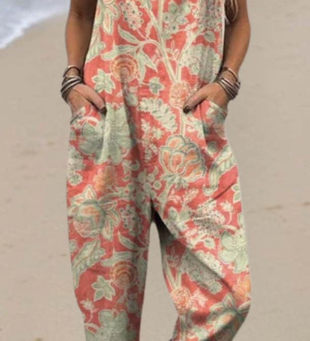 Elisa - Vestido Floral Vintage