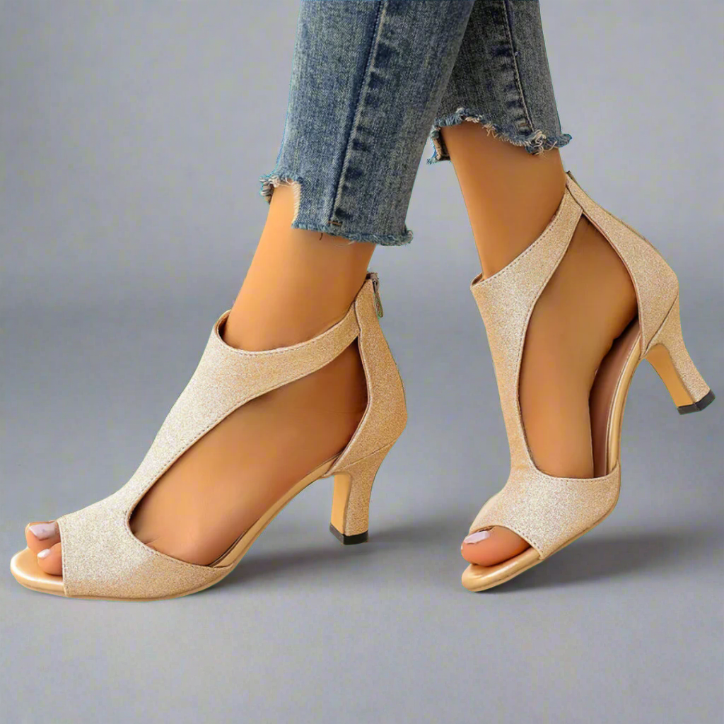 Isabel - Sandalias elegantes y cómodas con tacón