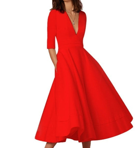 Laura - Vestido Midi Elegante
