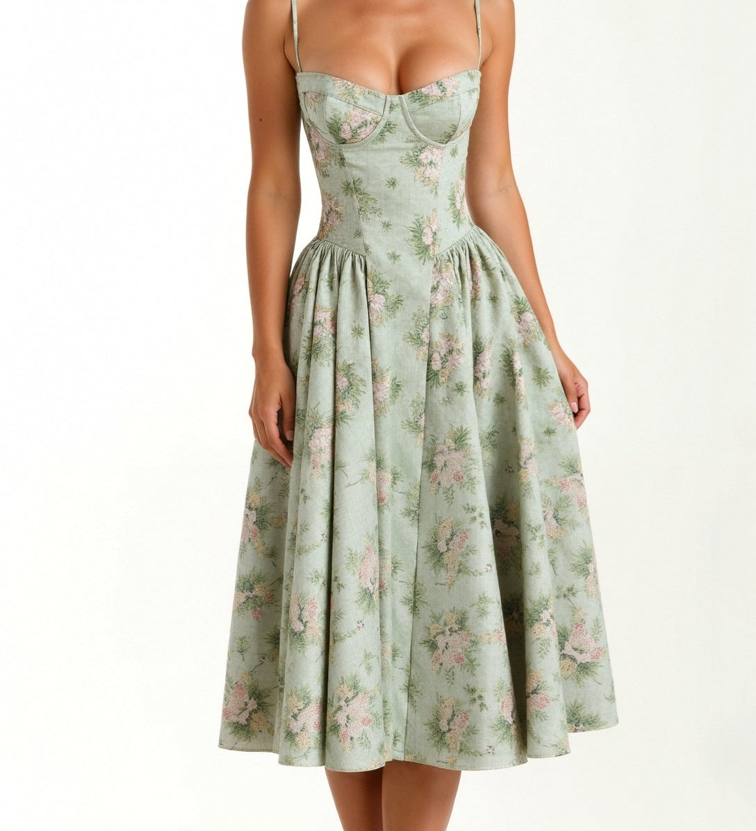 Odette - Vestido Midi Estructurado