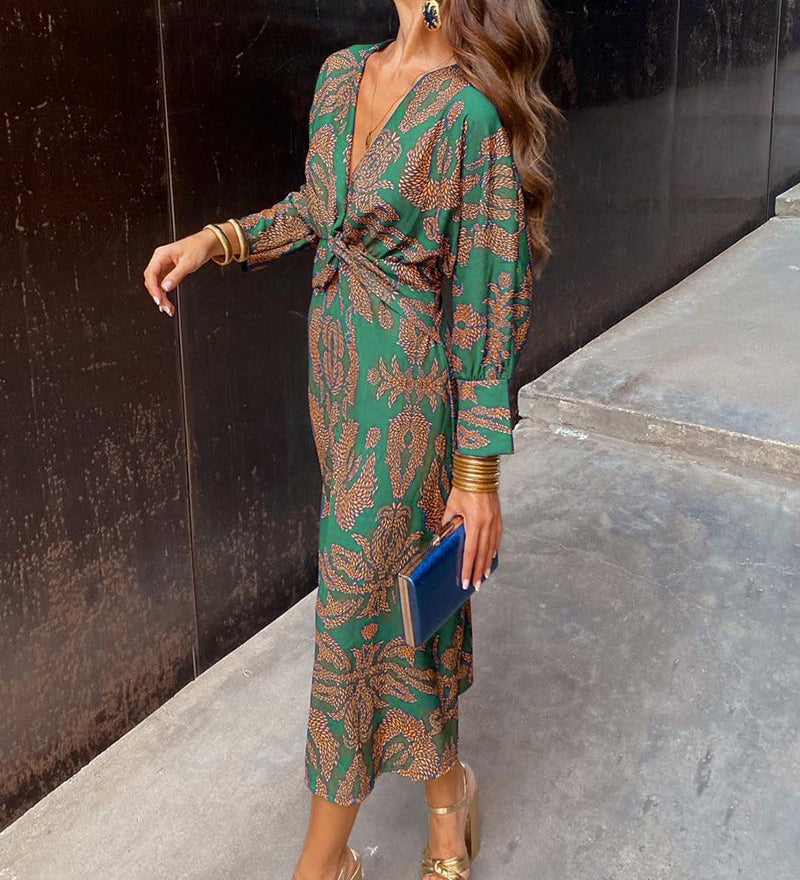 Sabina - Vestido Midi Sofisticado