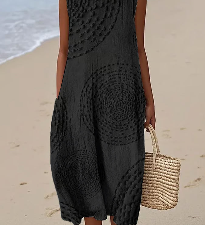 Ana - Vestido Maxi Texturizado