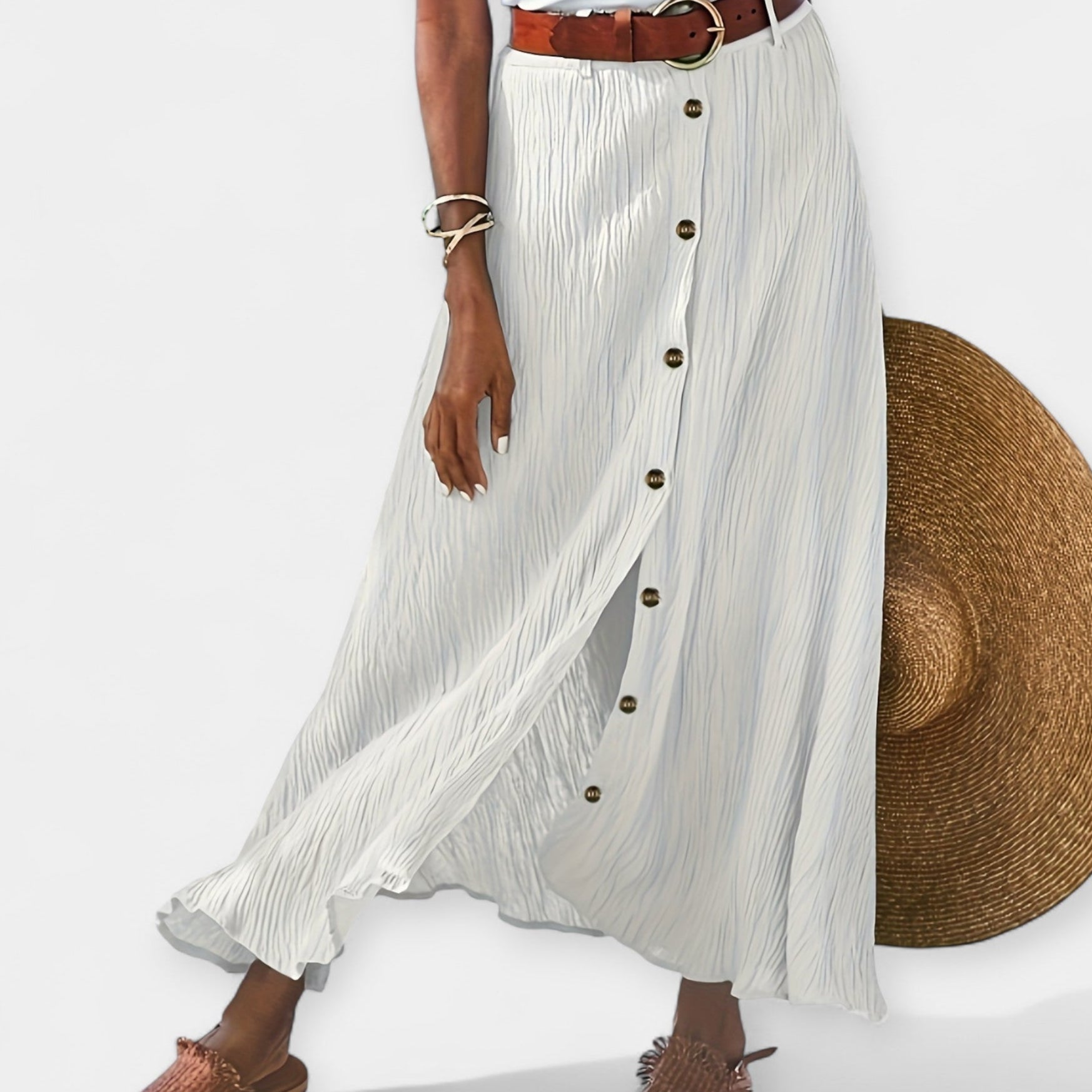 Madalena - Falda Larga Elegante