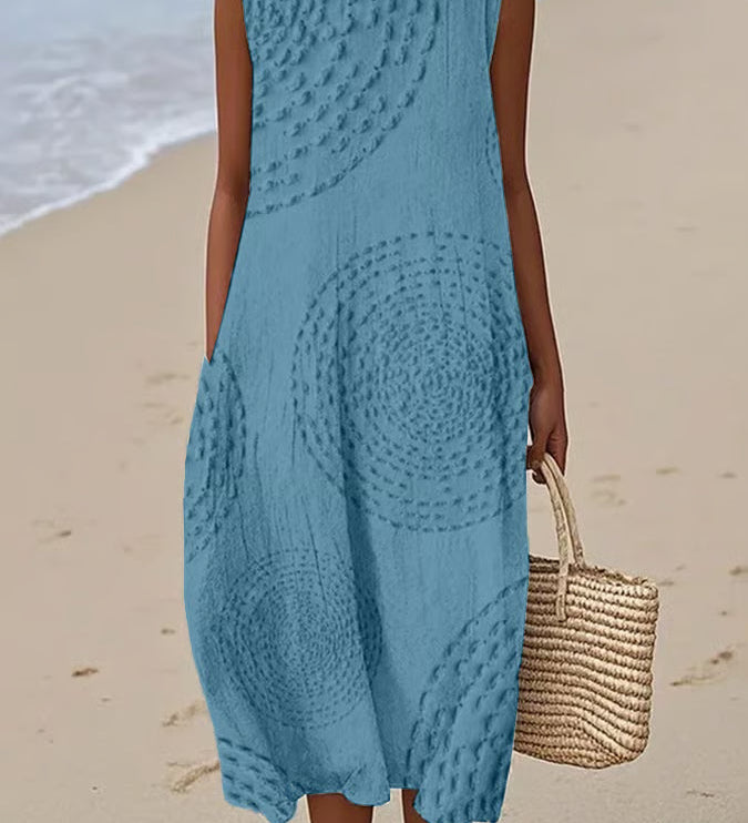 Ana - Vestido Maxi Texturizado