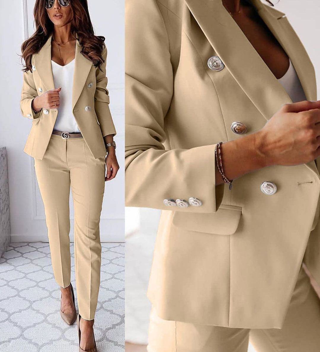 María - Traje Femenino Elegante