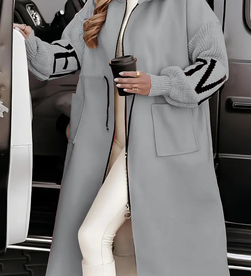 Rosa - Abrigo Cardigan Elegante