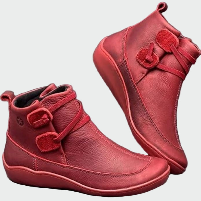 Botines de cuero premium