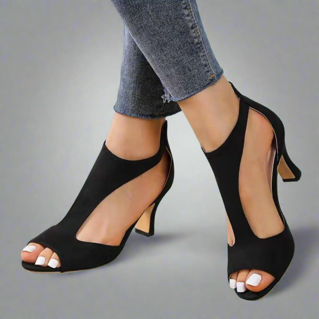 Isabel - Sandalias elegantes y cómodas con tacón