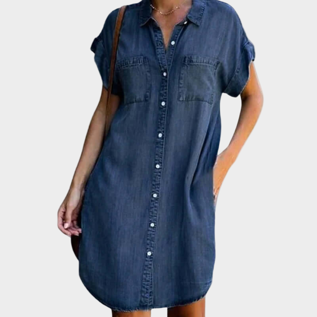 Mariana - Vestido Mezclilla Relajado