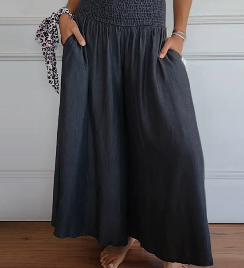 Irene - Pantalones Largos Elegantes