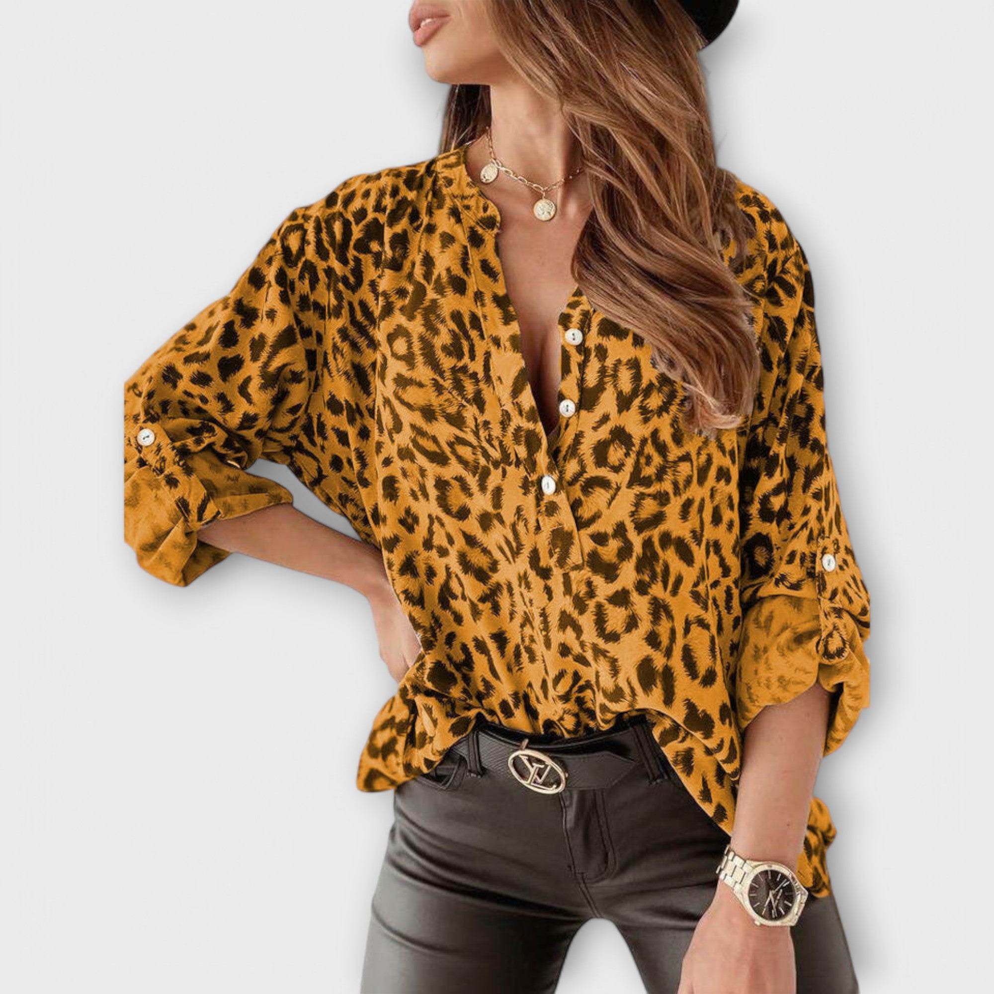 Iara - Blusa Moderna Estampada