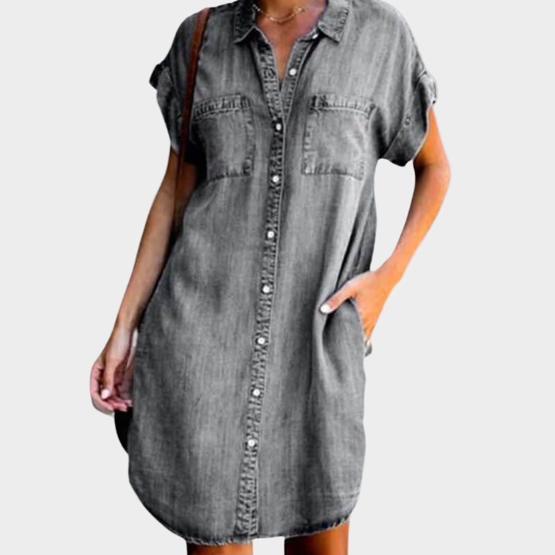 Mariana - Vestido Mezclilla Relajado