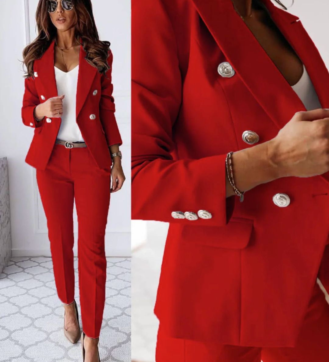María - Traje Femenino Elegante