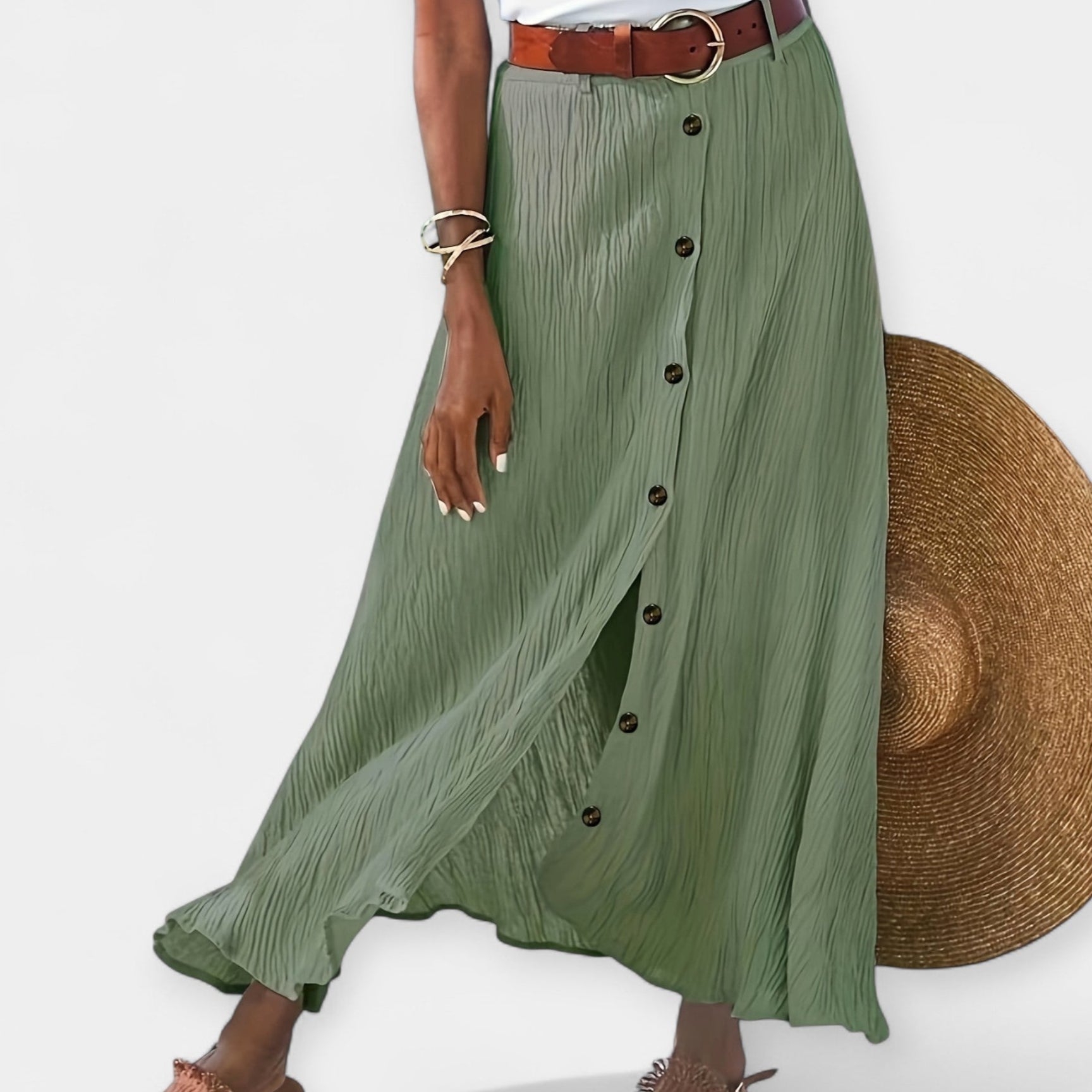 Madalena - Falda Larga Elegante