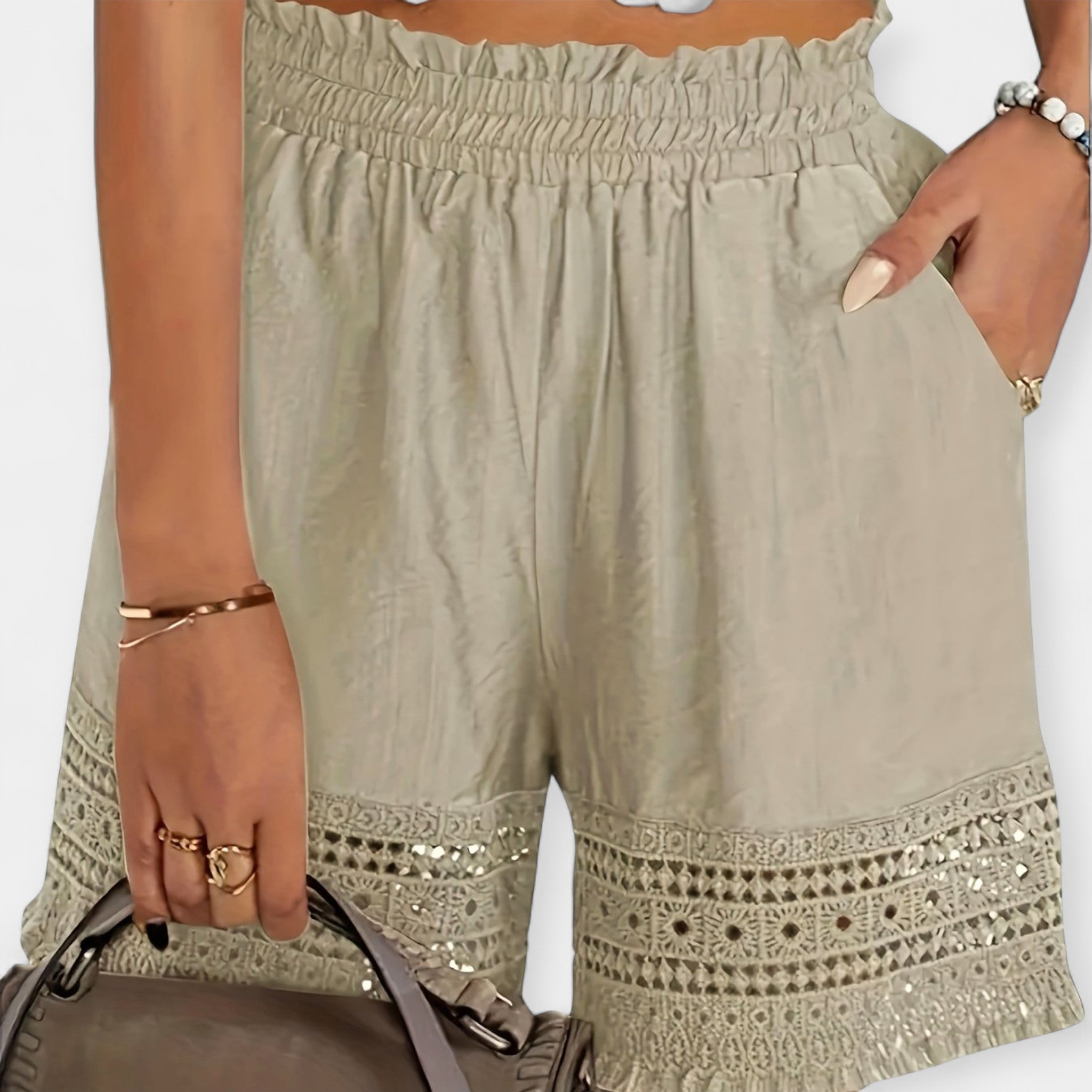 Mariana - Pantalones Cortos Elegantes