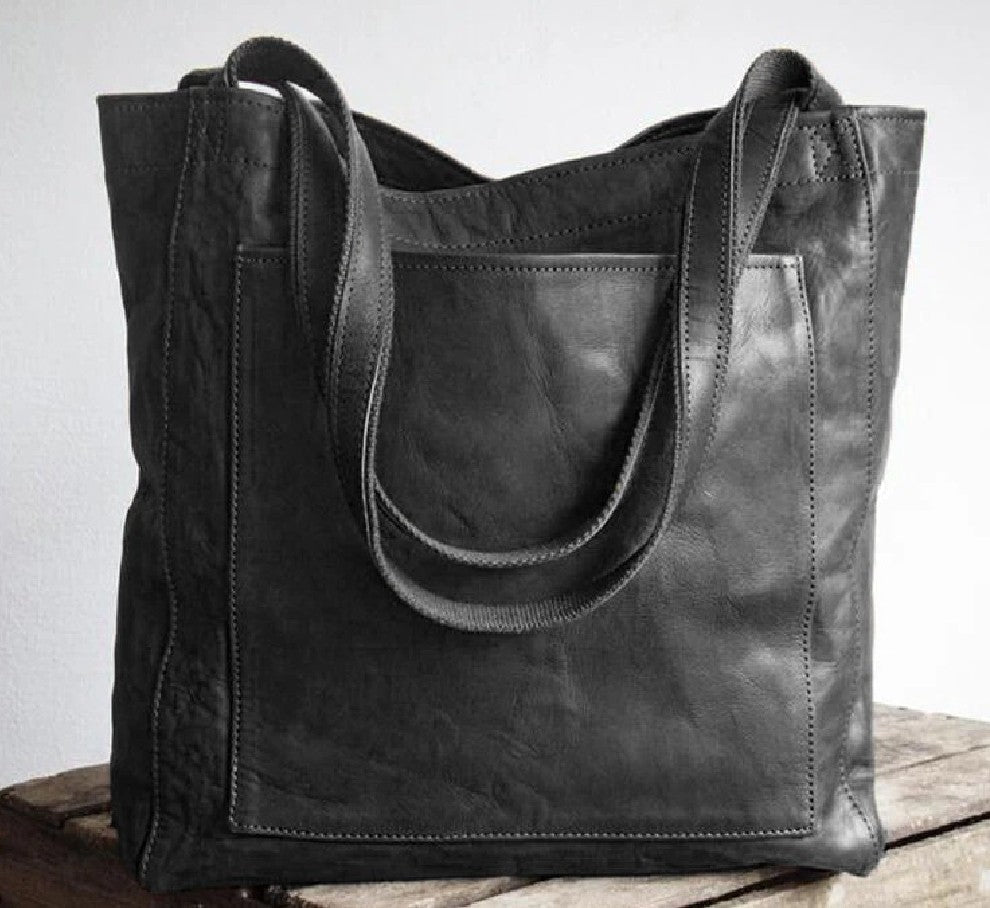 Clara - Bolso de hombro clásico de piel