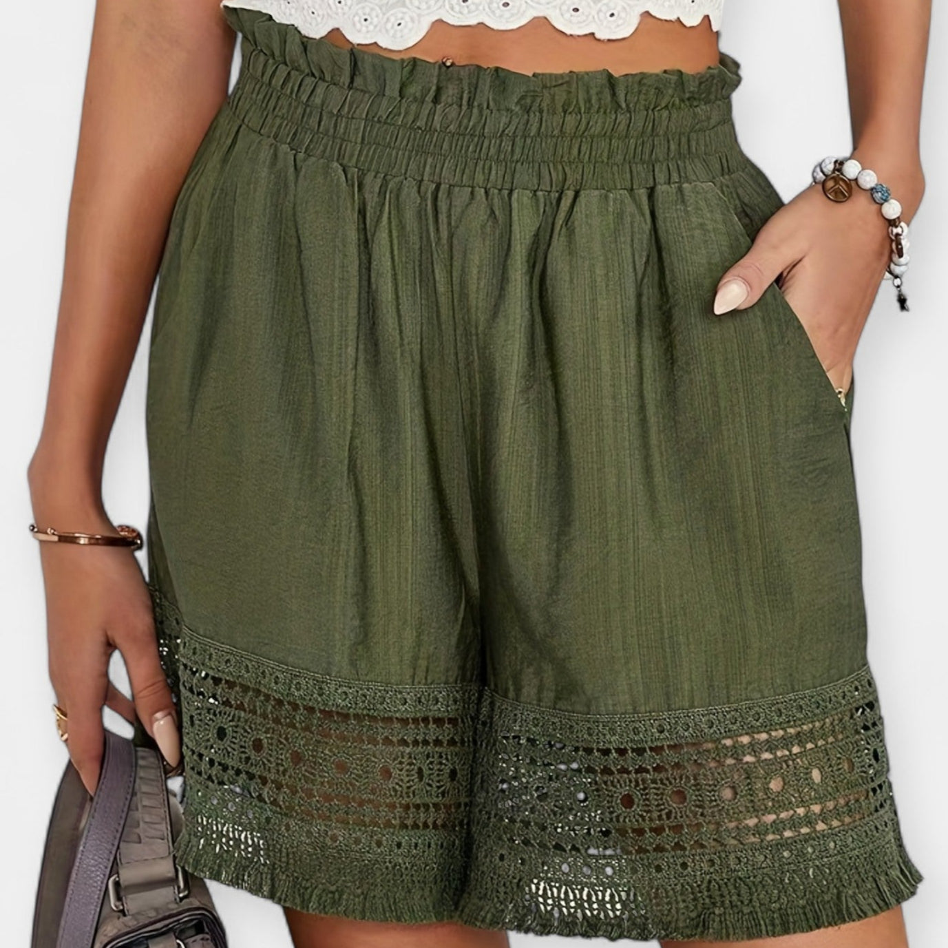 Mariana - Pantalones Cortos Elegantes