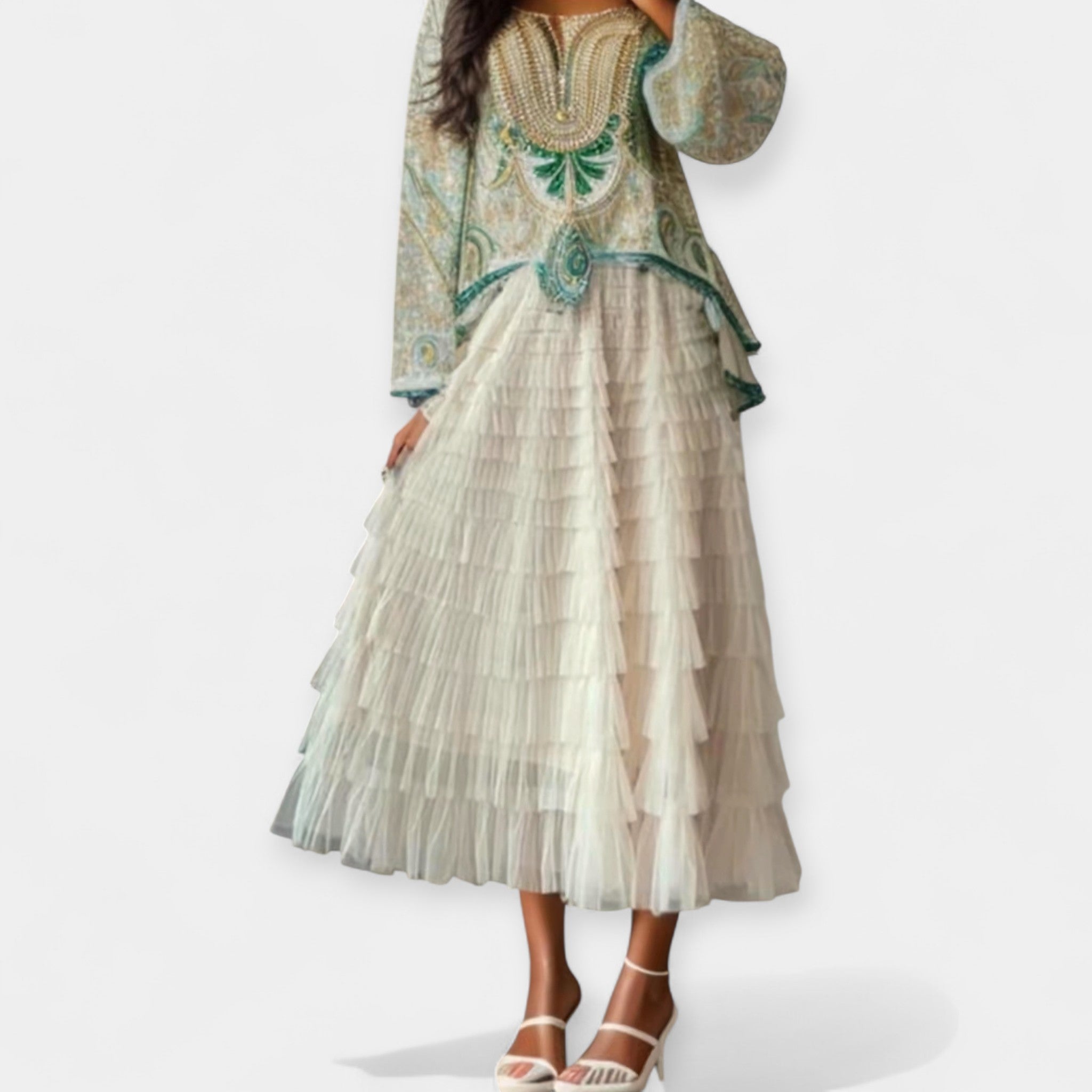 Margarita - Falda Elegante Tul