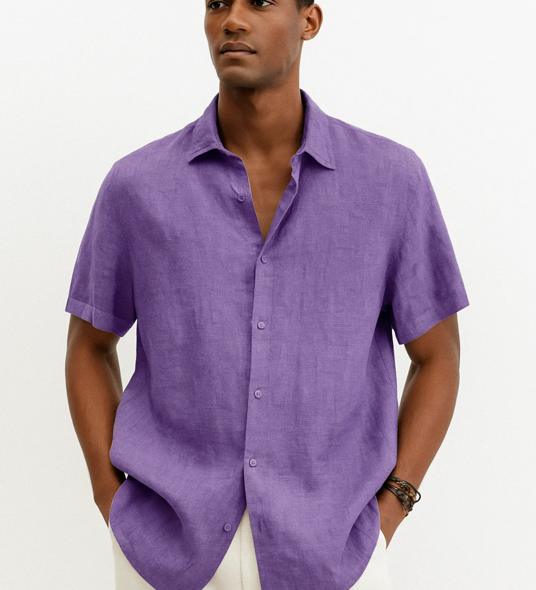 Carmen - Camisa Botón Abierto