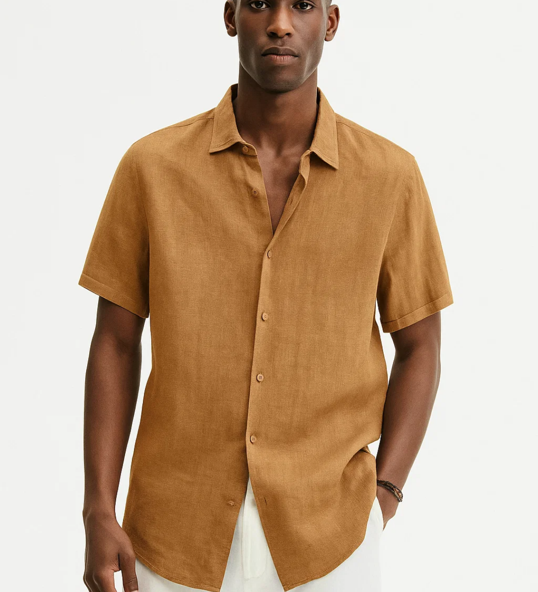 Carmen - Camisa Botón Abierto