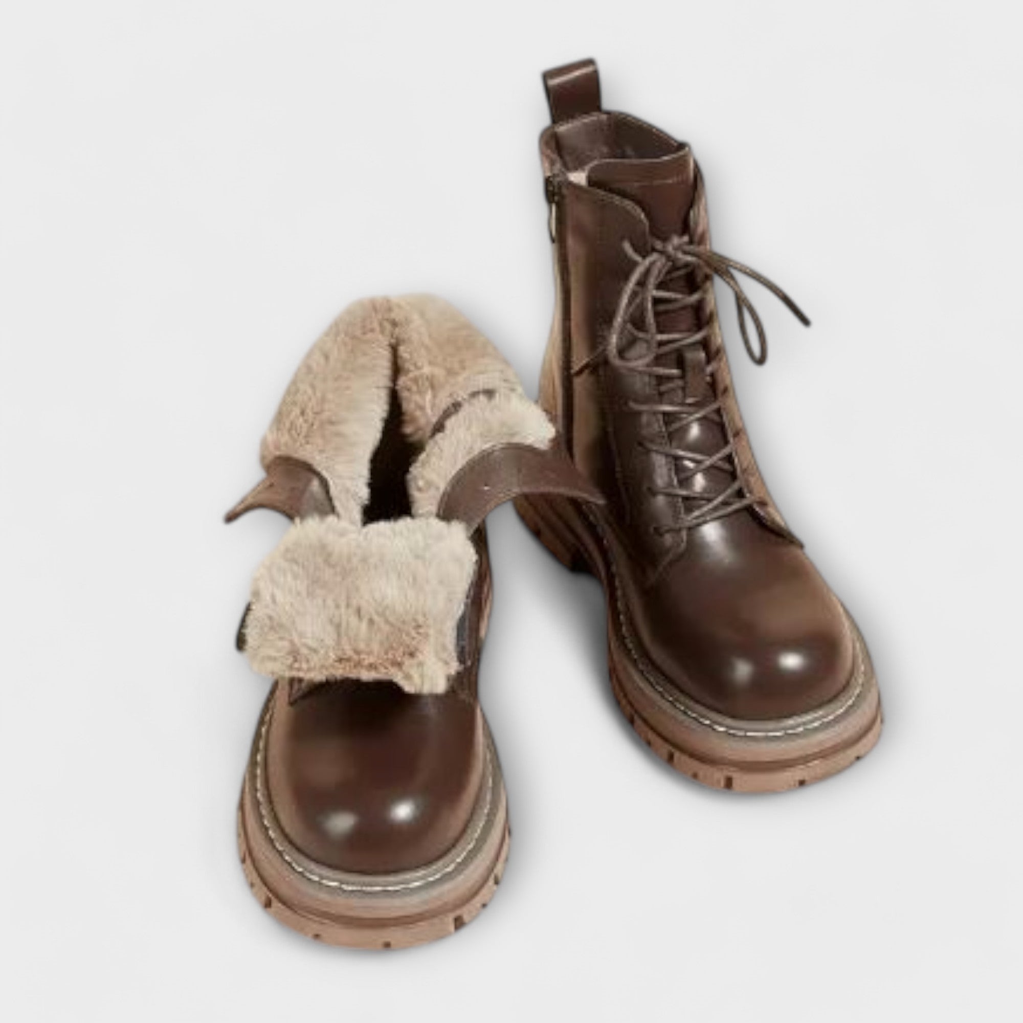Clara - Botas de cuero para mujer