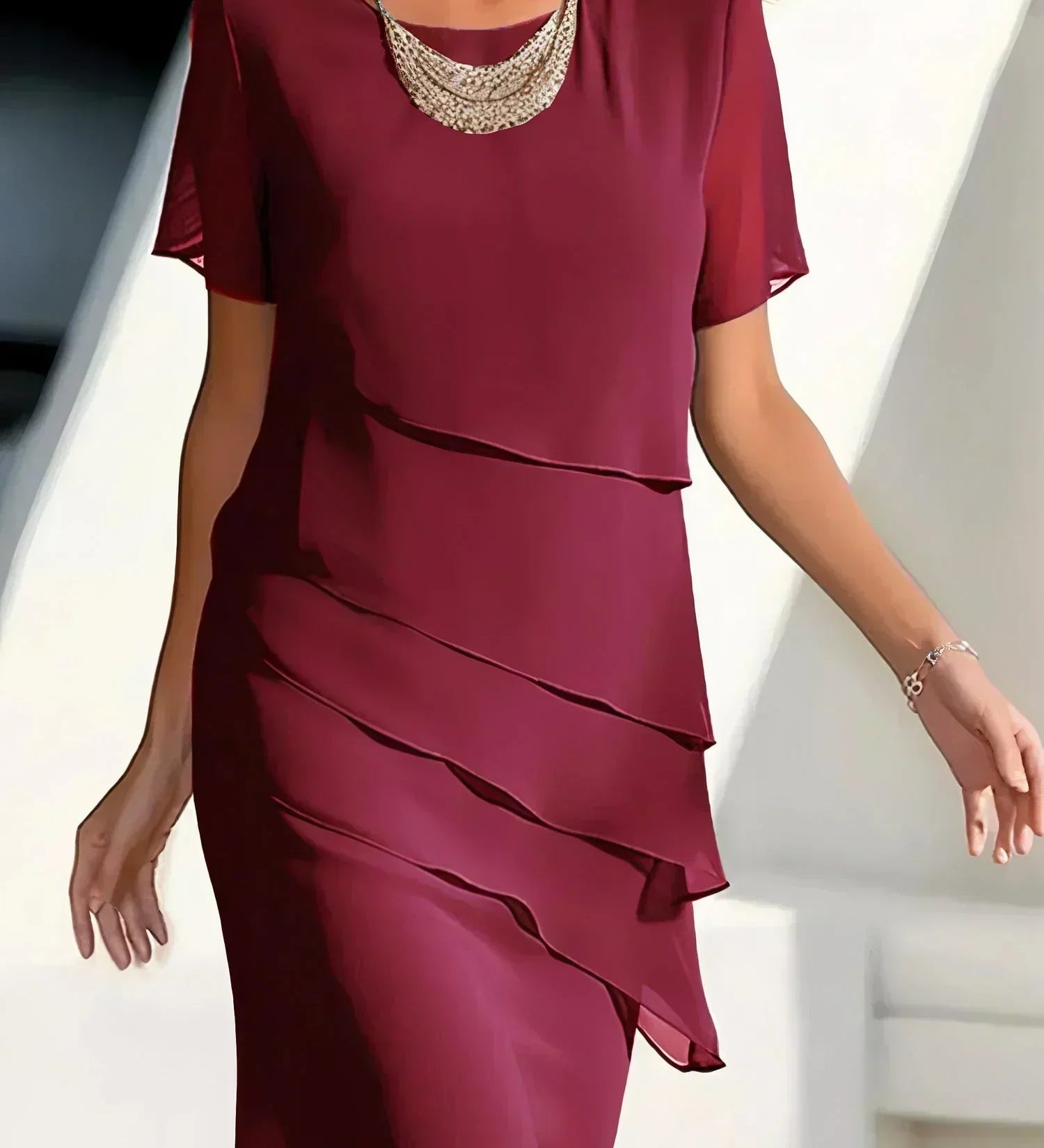 Livia - Vestido Elegante Floral