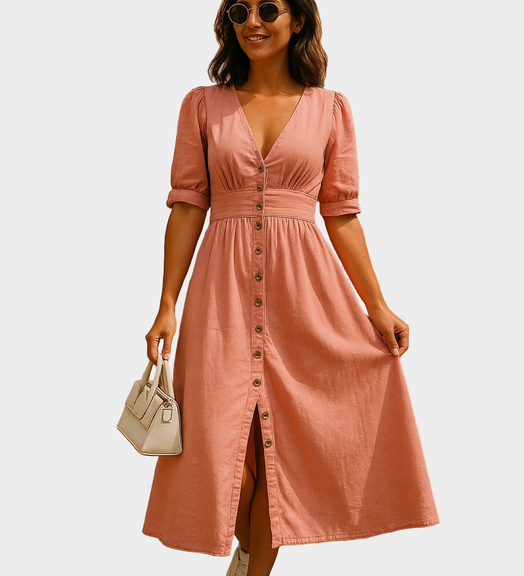 Mariana - Vestido Mezclilla Elegante