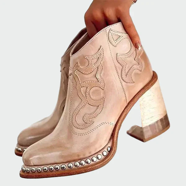 Botas de cuero de Clara
