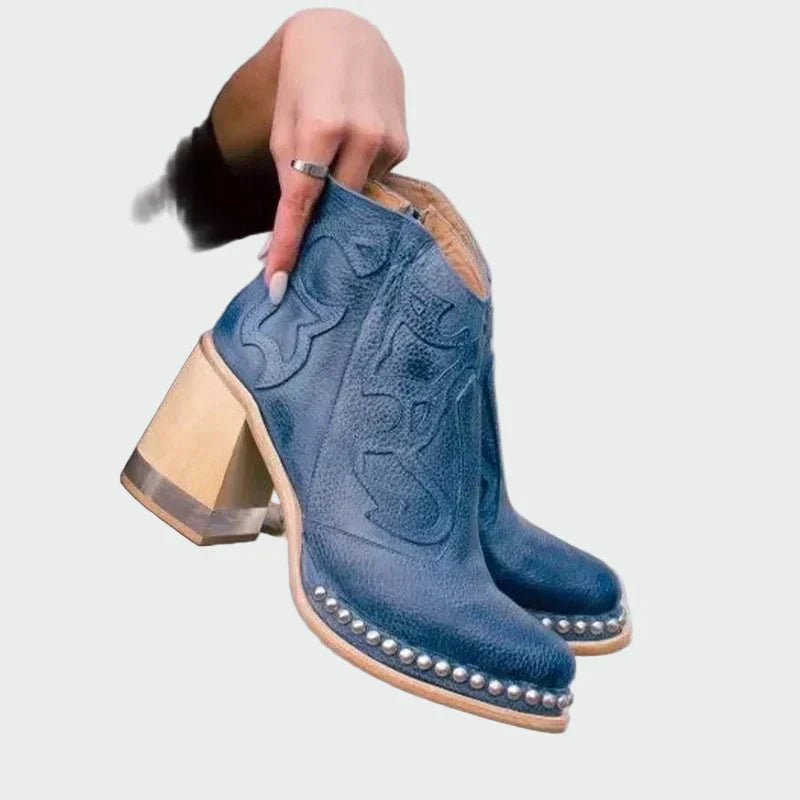 Botas de cuero de Clara
