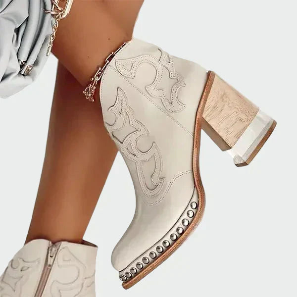 Botas de cuero de Clara