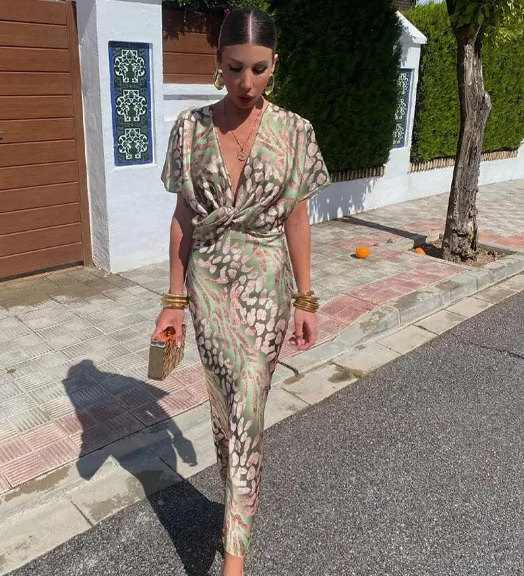 Constanza - Vestido Floral Elegante